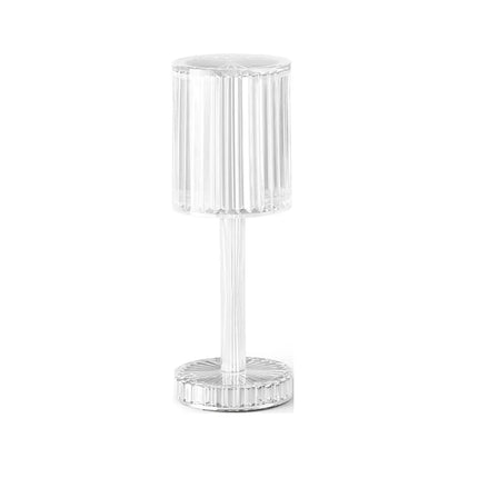 Crystal Table Lamp, Touch Control Atmosphere Nightstand Lamp