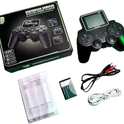 DXP S10 Handheld Game Console for Kids 520 Retro Video Games Classic Rechargeable Console with TV Support Kids Video Game Set Pocket Gamer Experience Includes Mario Game