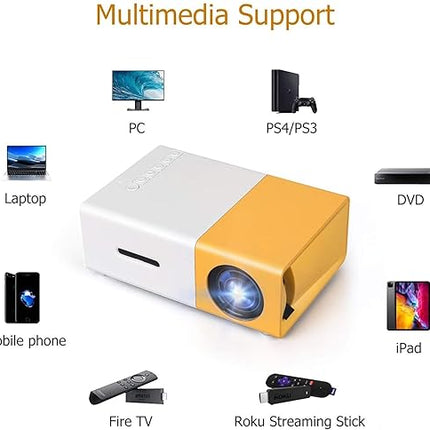 Portable Mini Home Theater LED Projector