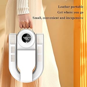 Shoes Dryer Constant Temperature Shoe Dryer timer And Handle Foot Dryer Electric Boot Warmer For Gloves Footwear Dryers Folding Design and Smart Panel