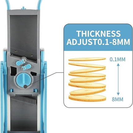 Vegetable Slicer for Slices, Dices, Julienne & Fries, Finger-Safe