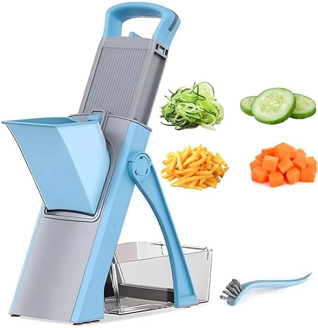 Vegetable Slicer for Slices, Dices, Julienne & Fries, Finger-Safe