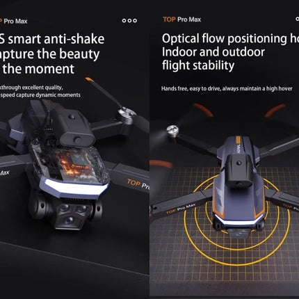 Pro-Grade 4K Drone with Brushless Motors