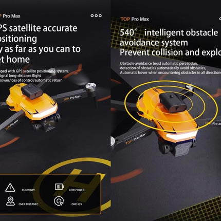 Pro-Grade 4K Drone with Brushless Motors