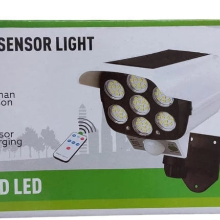 Remote Control Human Sensor Spotlight Garden lamp Solar Light Set