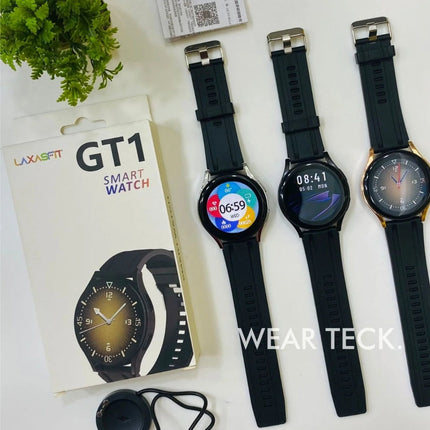 GT1 Round Dial Bluetooth Calling Smart Watch -