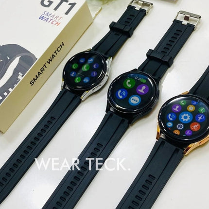 GT1 Round Dial Bluetooth Calling Smart Watch -
