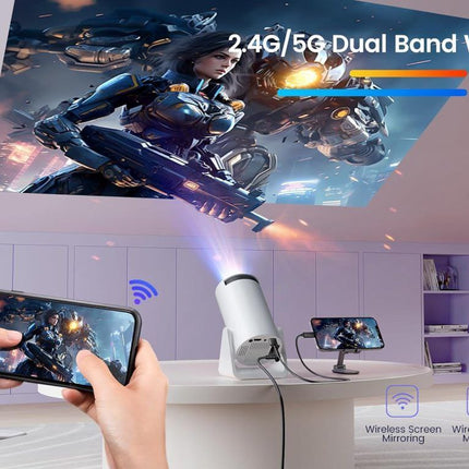 ANDROID 5G WIFI HOME PROJECTOR 4k